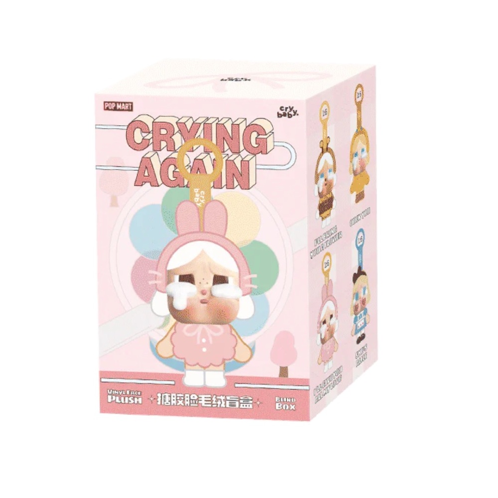 Pop Mart Crying Again, Cry Baby, Authentic, Unopened, bag charm